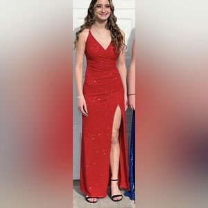 Red Sparkly Prom Dress From Windsor